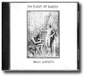 Die CD 'The Flight of Ikaros' von Nikos Aspiotes